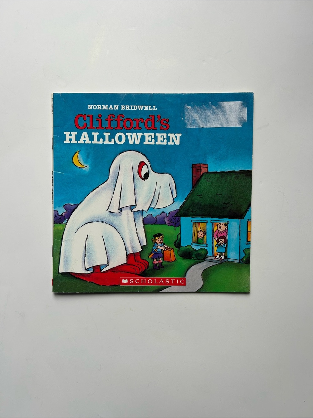 4/$20 Vintage Clifford Halloween Picture Book